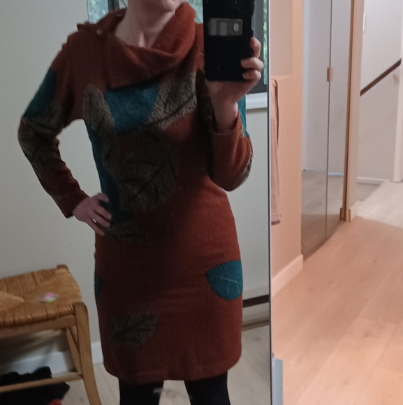 Stunning vintage wool dress - Picture 6 of 6